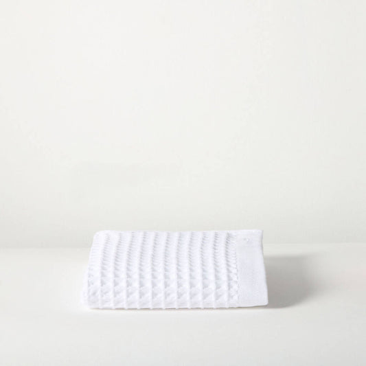 waffl Hand Towel - White