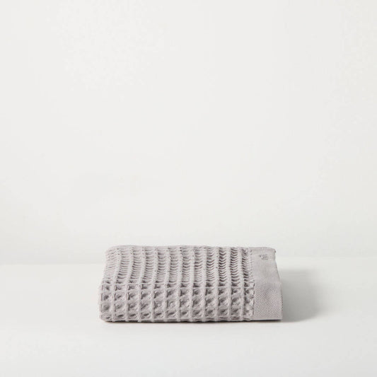 waffl Hand Towel - Stone Grey