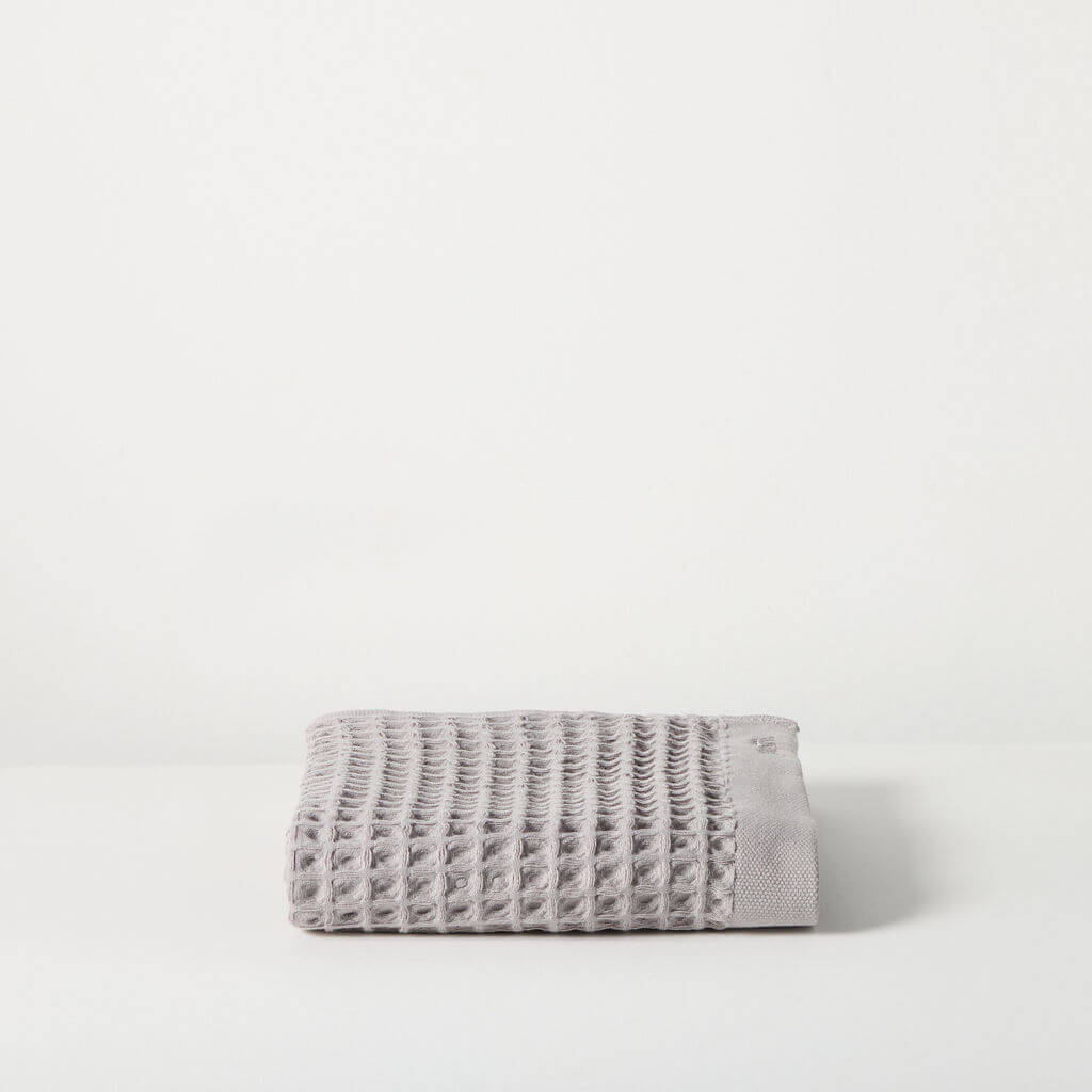 waffl Hand Towel - Stone Grey