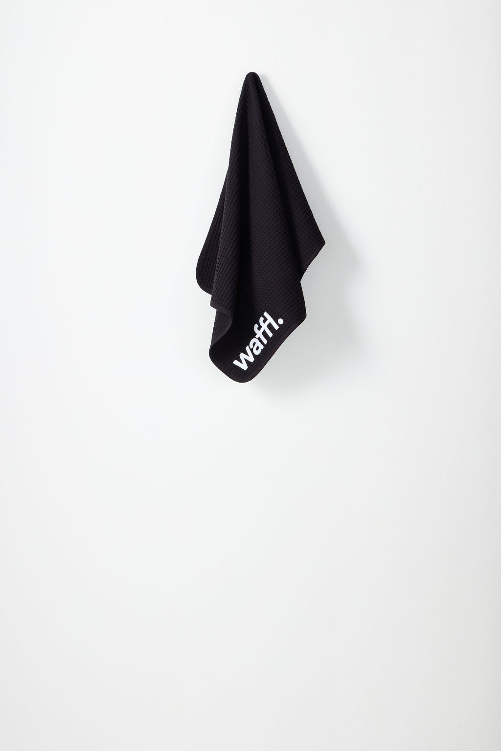 waffl mini towel - stealth black