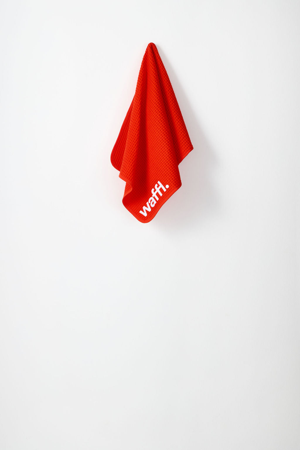 waffl mini towel - Red