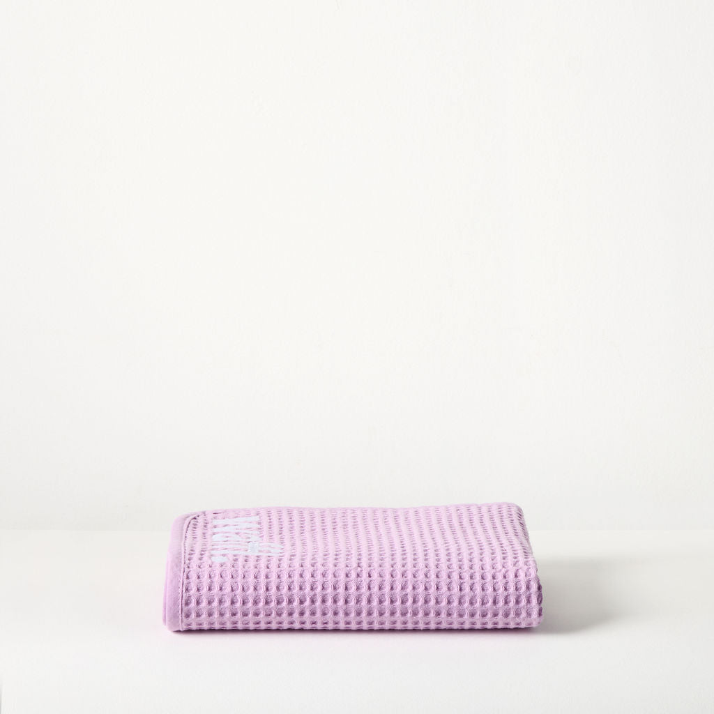 waffl mini towel - Lilac