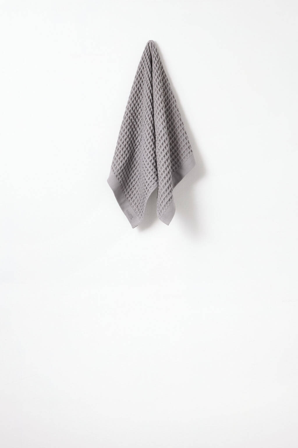 waffl Hand Towel - Stone Grey