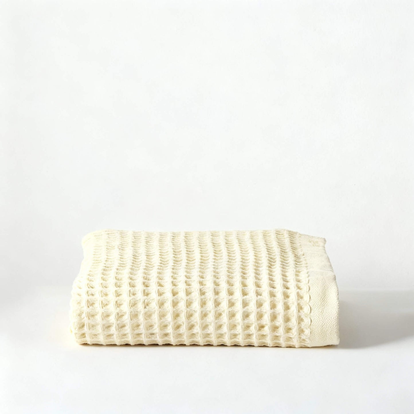 waffl Bath Sheet - Ivory